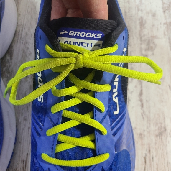 Men's Brooks Launch Running shoes Blue /Yellow - Picture 2 of 5